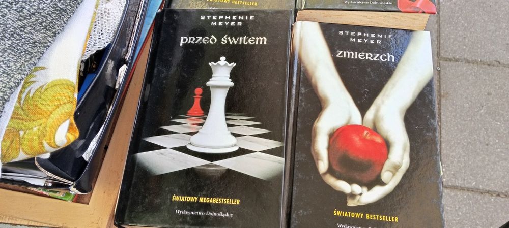 Ksiáżka saga Zmierzch