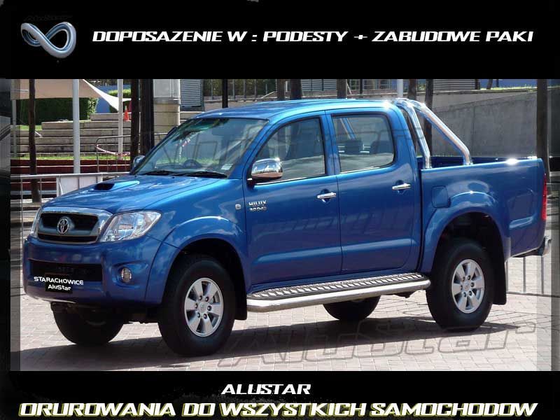 Toyota Hilux Orurowanie zestawy Podesty