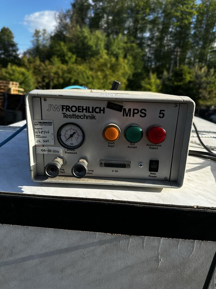 JwFroehlich Testtechnik maszyna pomiarowa  dynamometr!