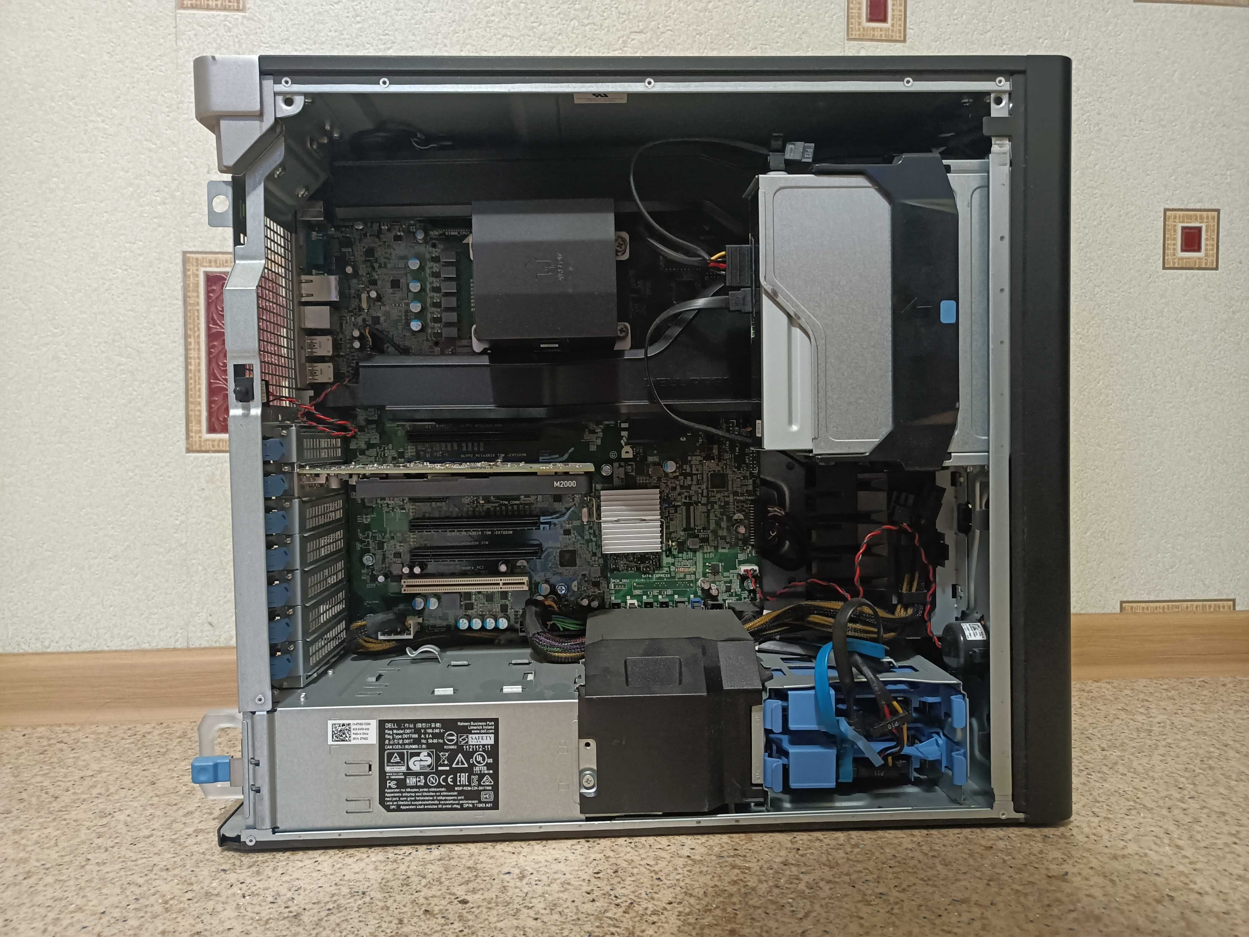 Dell Precision Tower 5810 (T5810) E5-1650 v4/16Gb/SSD-250gb/без відео
