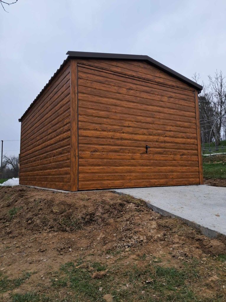 Garaż blaszany 3x6 od producenta
