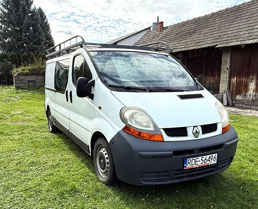 Renault Traffic BRYGADÓWKA w wersji LONG