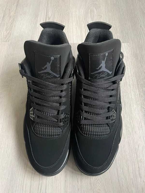 Nike Jordan 4 Retro Black Eur 40