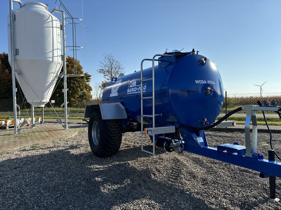Zbiornik na wodę pitną 5000 l Beczka 6000 l/ 7000 l/ 8000 l Przyczepa