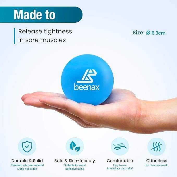 Zestaw piłek do masażu Beenax