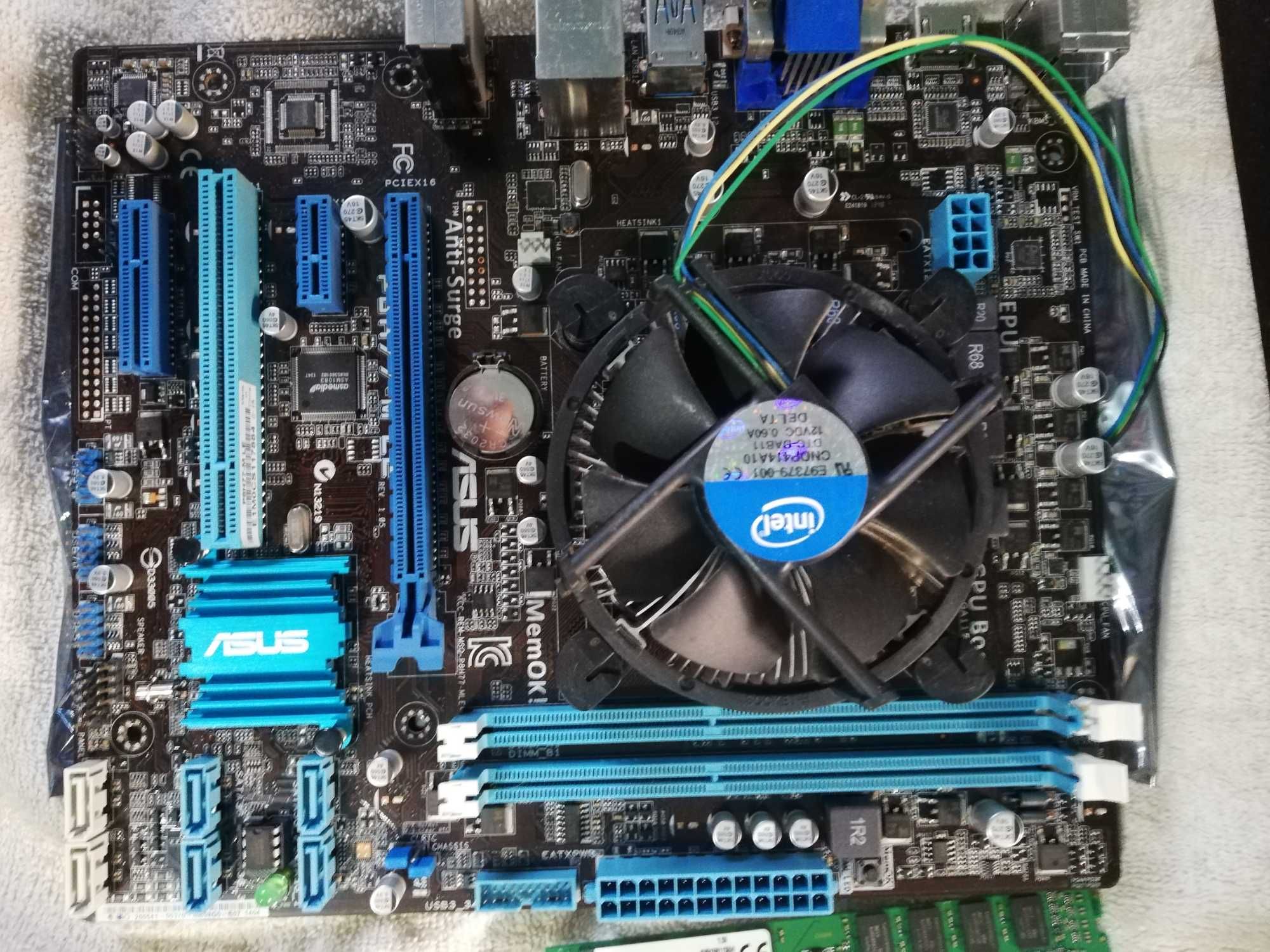 ASUS P8H77 - M LE + Intel core G2030 2*3.0Gz + 4 Gb Kingstone 1600Mhz