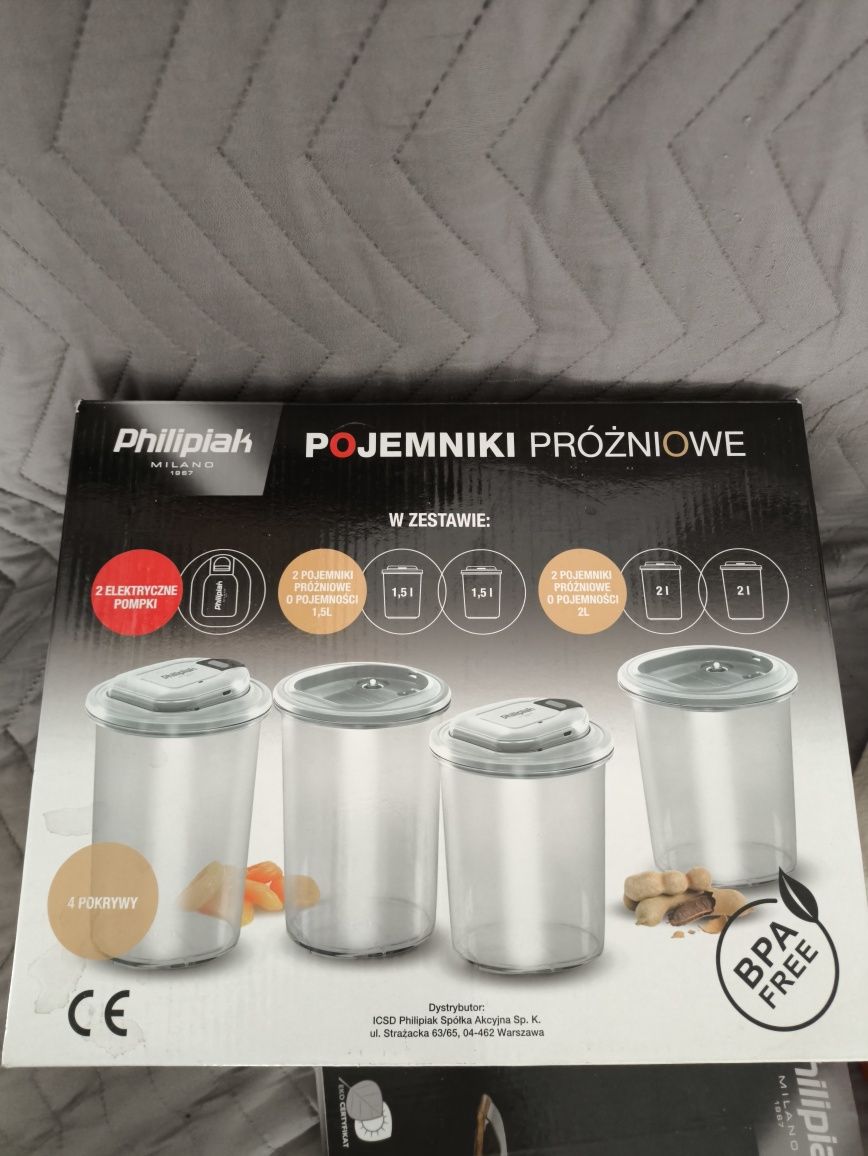 Pojemniki różniowe Philipiak Nowe