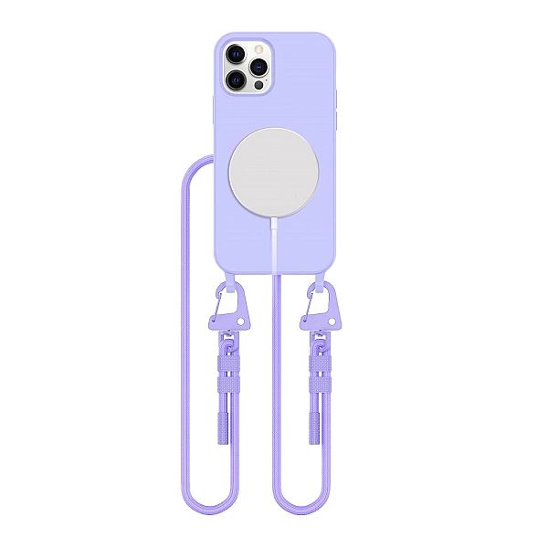 Tech-Protect Magnecklace Magsafe Iphone 12 / 12 Pro Lavender