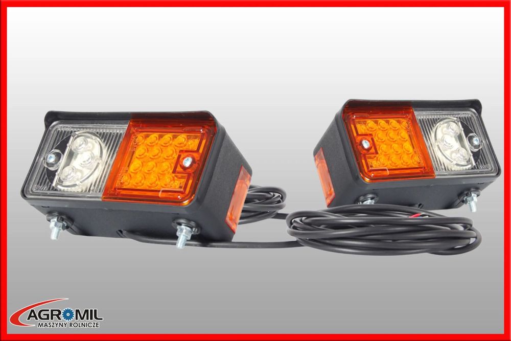 Lampy zespolone C360 C330 C 360 LED przód oświetlenie do kabiny