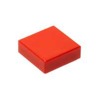 LEGO 3070b Gładka płytka 1 x 1 Red