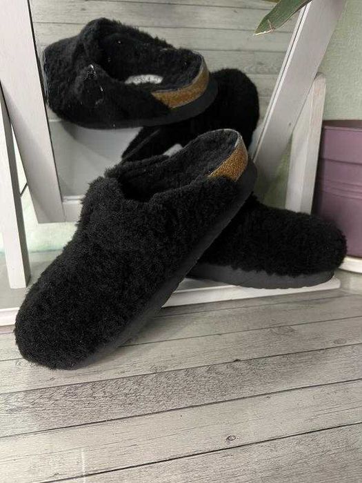 39р-25см Birkenstock boston глоги сабо оригінал хутро