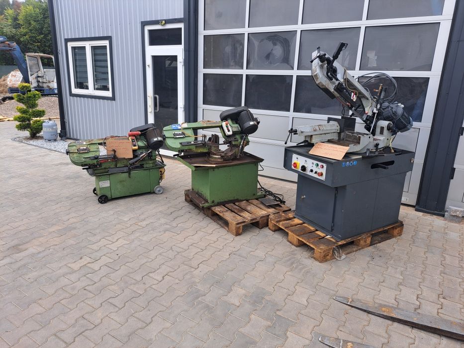 Przecinarka piła taśmowa bomar do stali ukosnica gumówka taśmówka