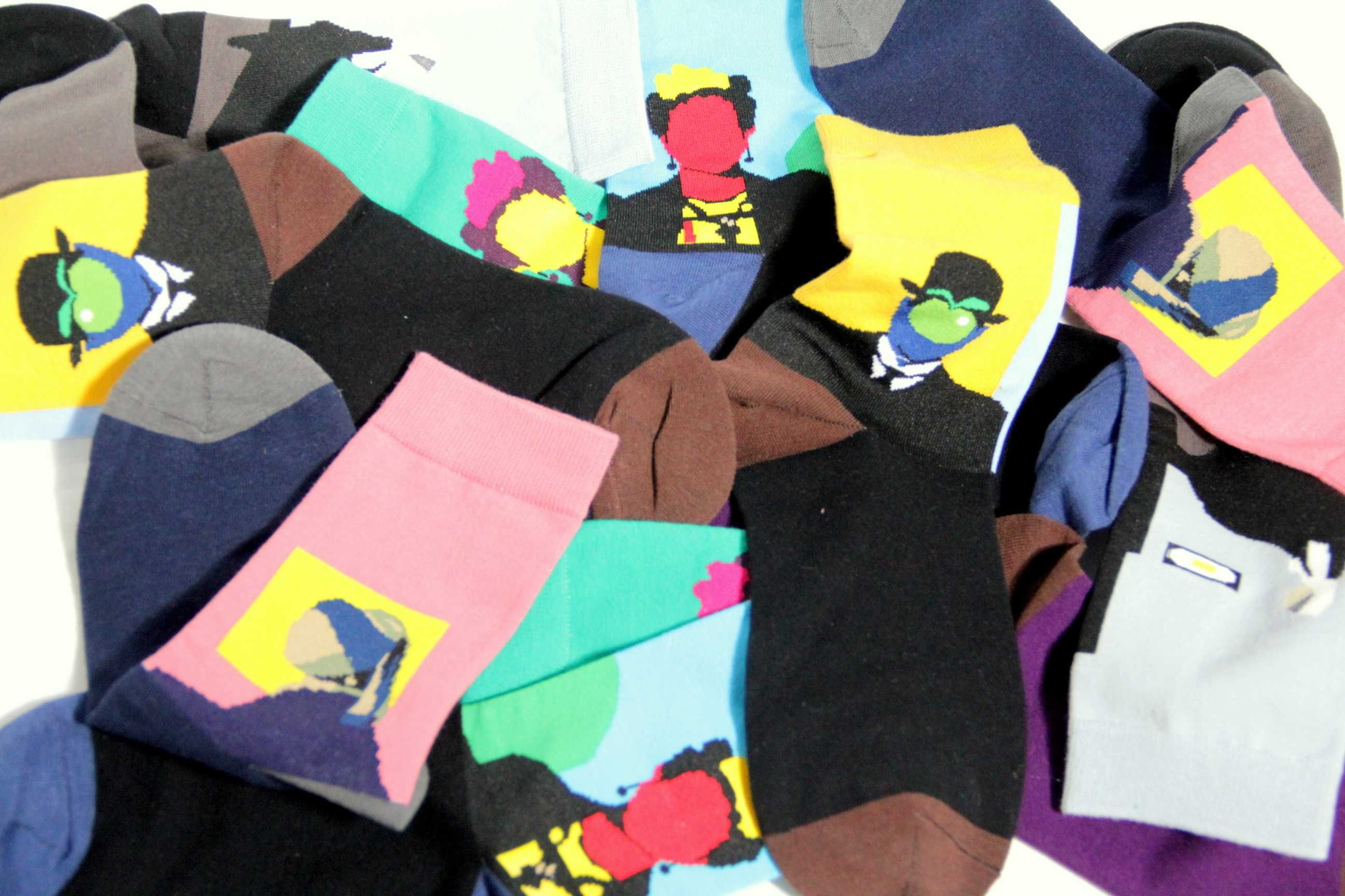 NOWE Skarpetki Frida Kahlo obrazy, śmieszne, crazy socks