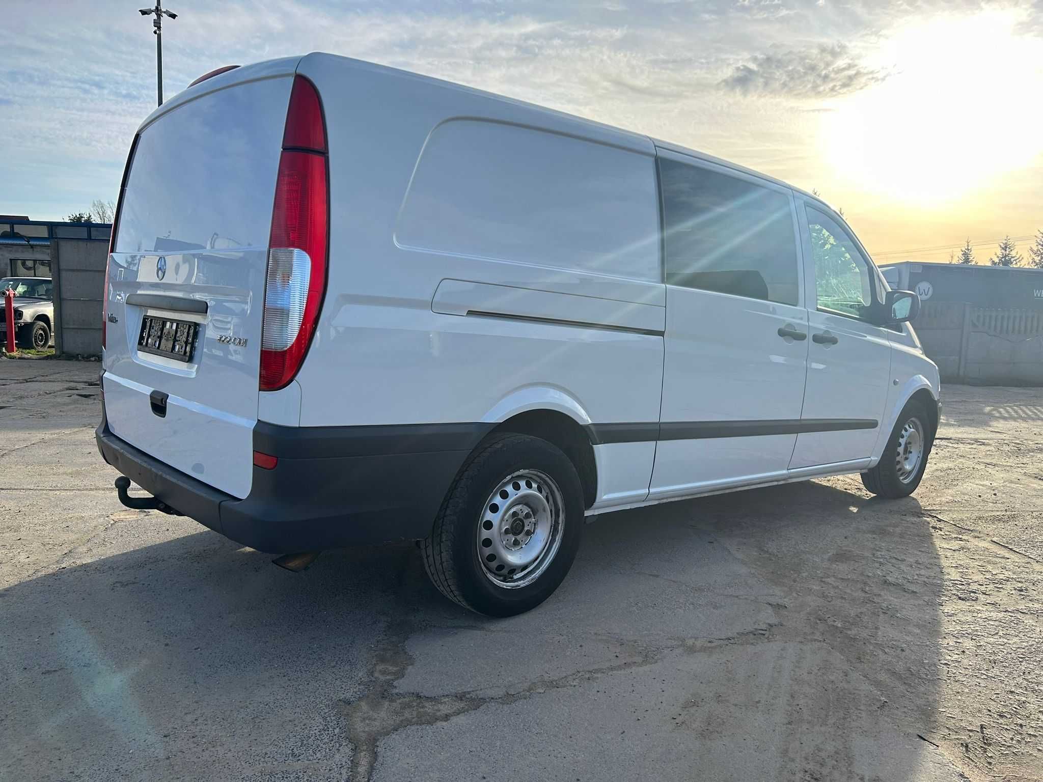 Mercedes Vito 122 CDI V6 Automat blaszak Sprowadzony z Niemiec