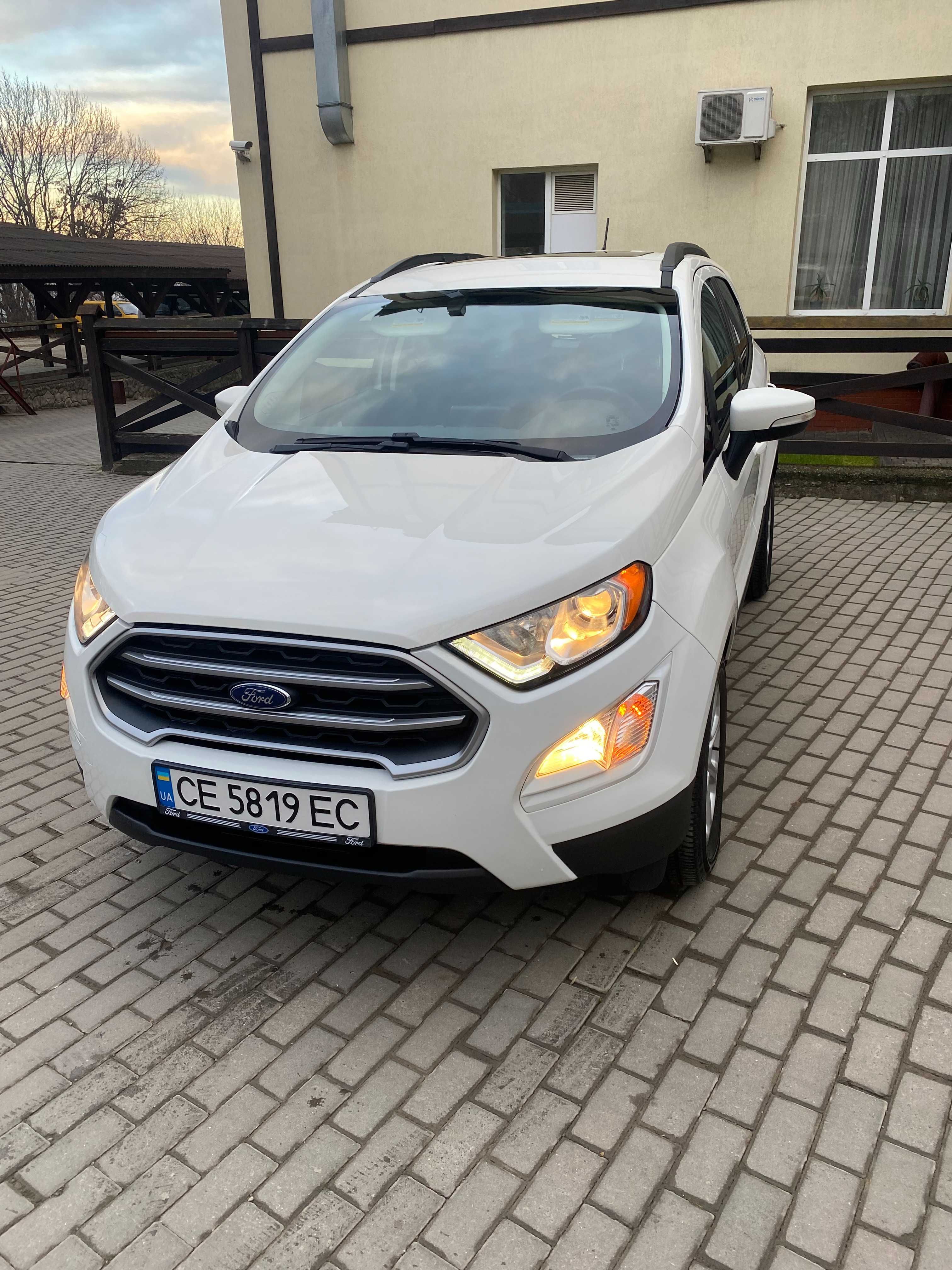 Ford Ecosport 2018рік / 62тис км / Об'єм двигуна 1л