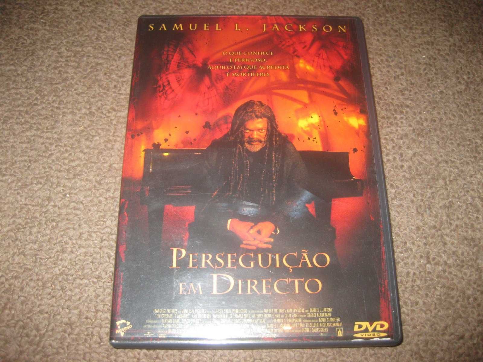 DVD "Perseguição em Directo" com Samuel L. Jackson