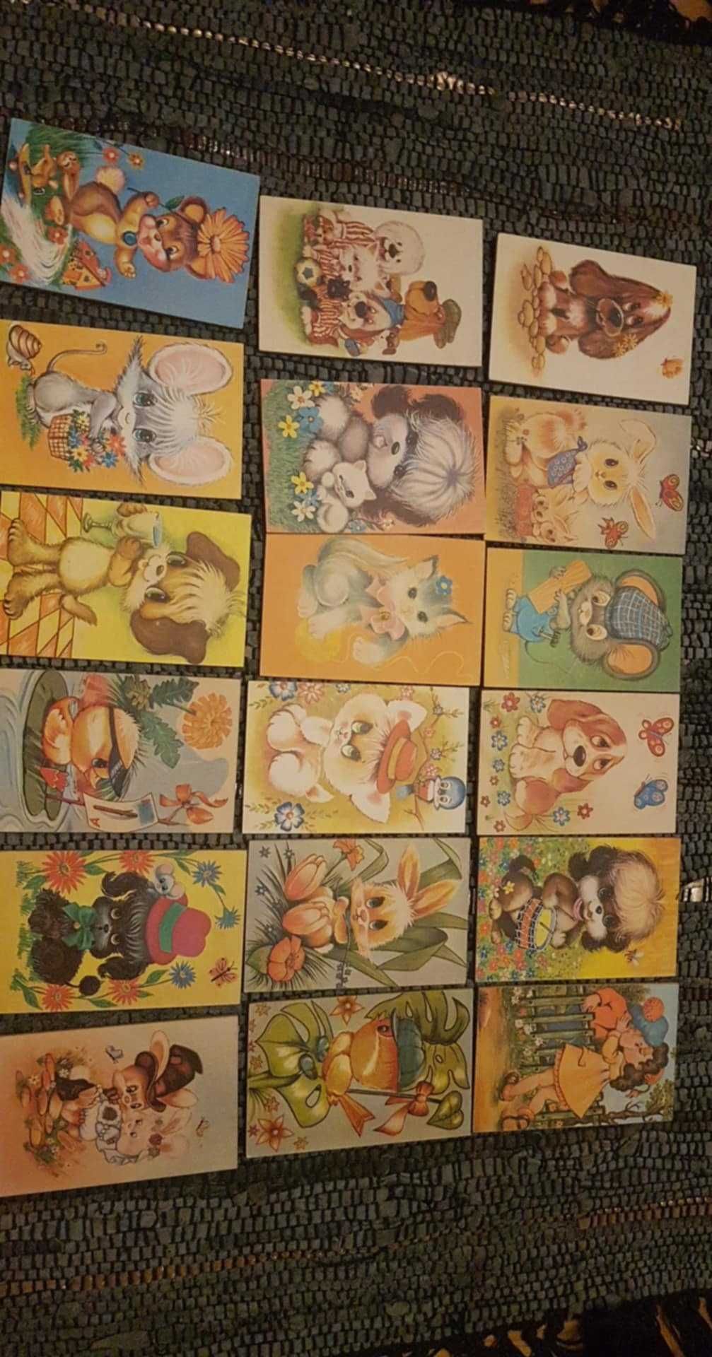 klocki puzzle obrazki z prl