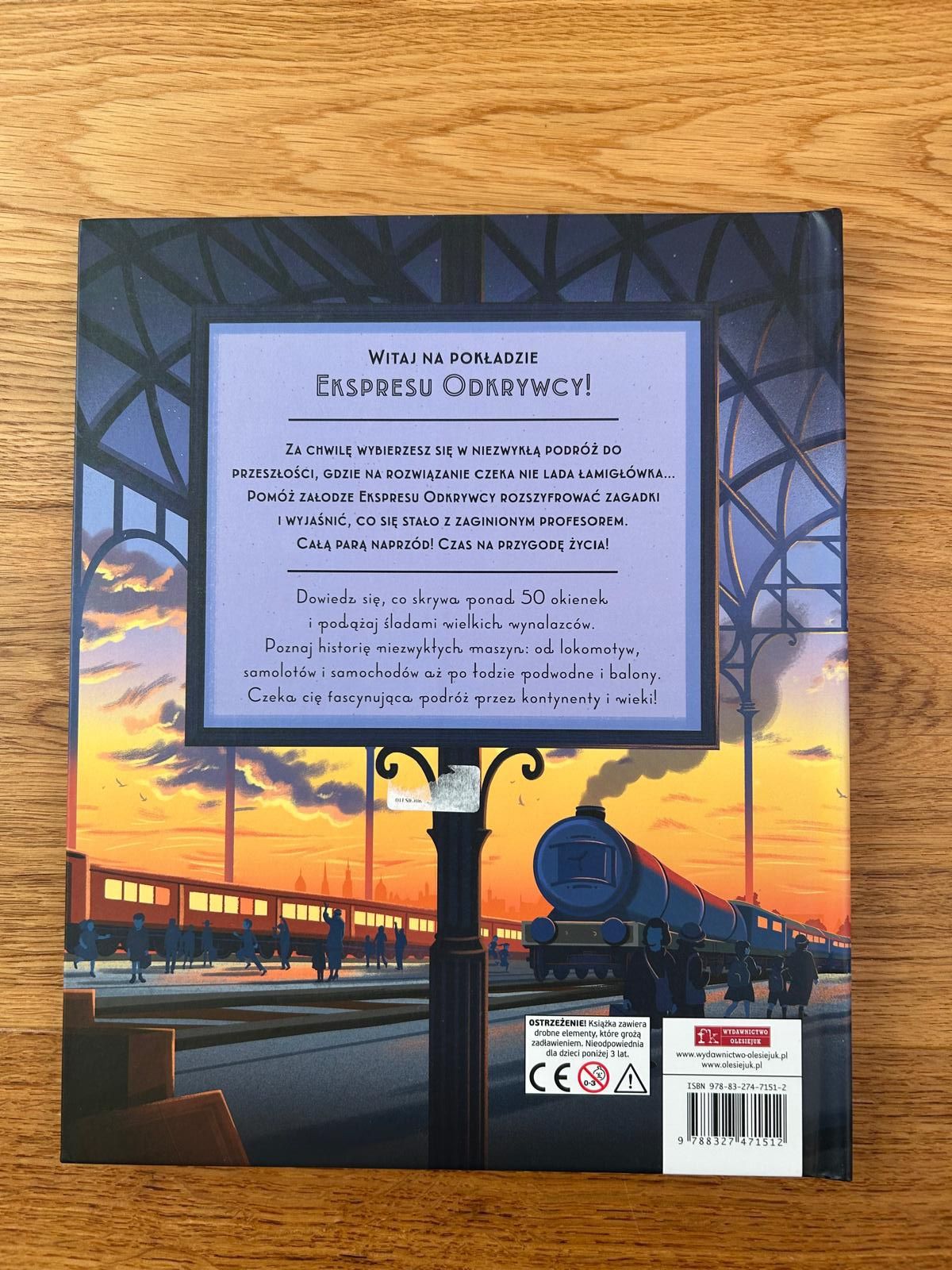 Książka Podróż ekspresem odkrywcy