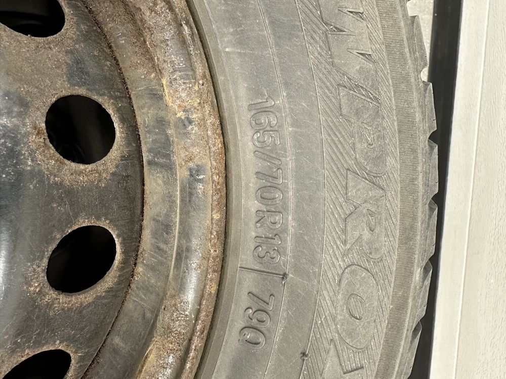 Koło zapasowe 165/70 R13 felga 4x98  Fiat