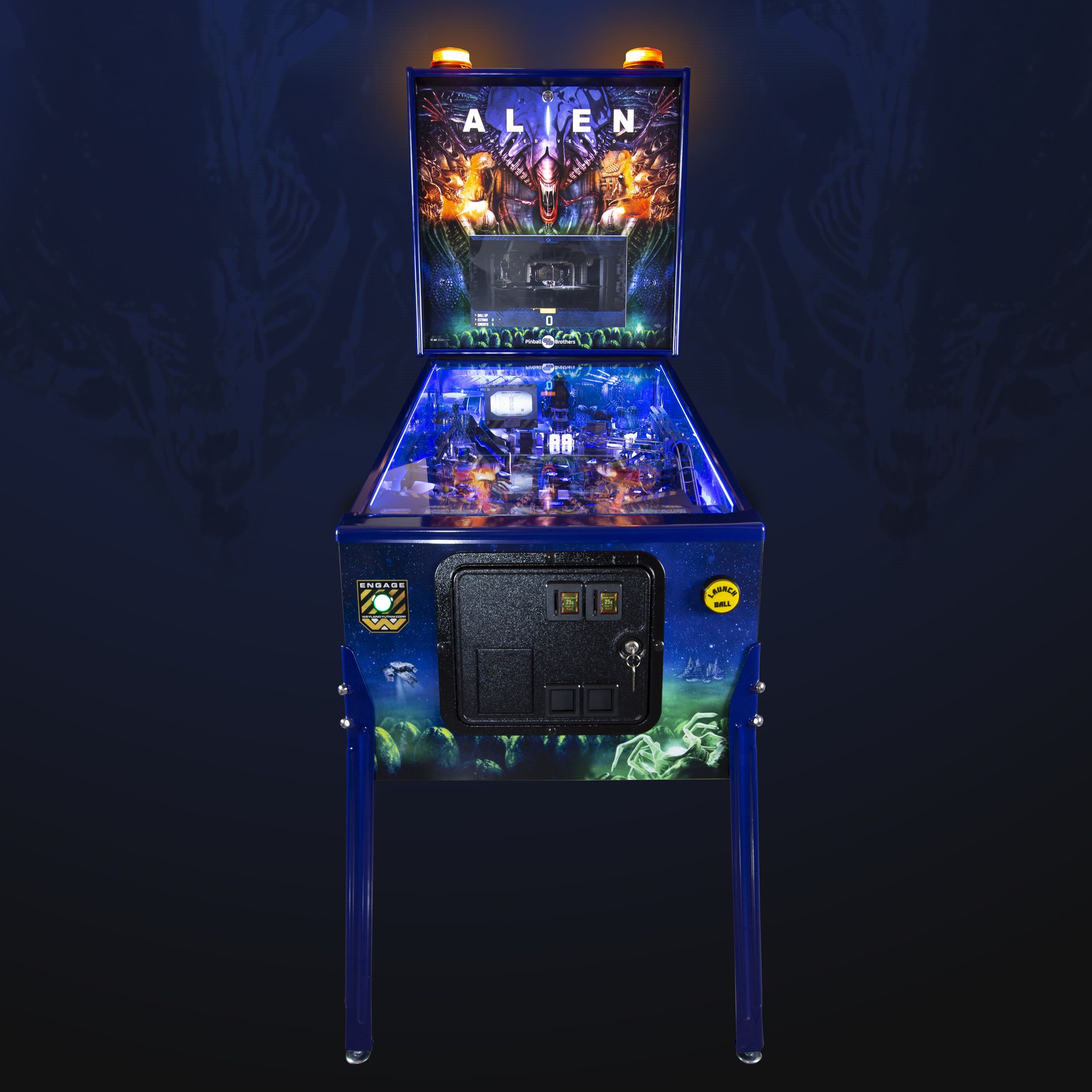 Flipper Fliper Pinball ALIEN LV Pinball Brothers - NOWY