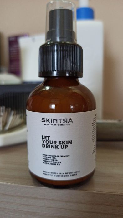 SkinTra - Let Your Skin Drink Up - Prebiotyczny Krem Nawilżający - 50m