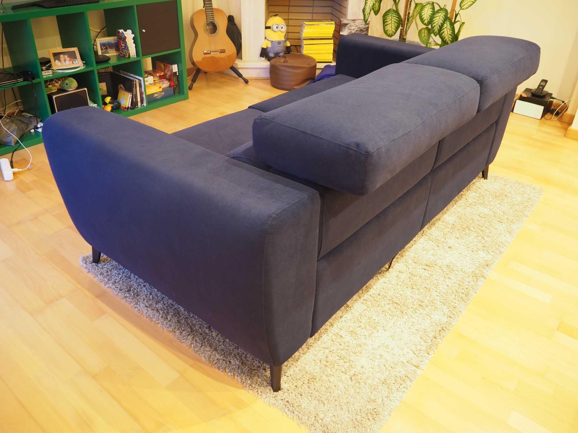 Sofa azul marinho | NOVO | Com GARANTIA | Eletrico