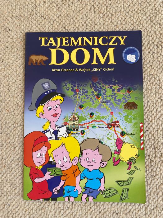 Komiks policyjny „Tajemniczy dom”