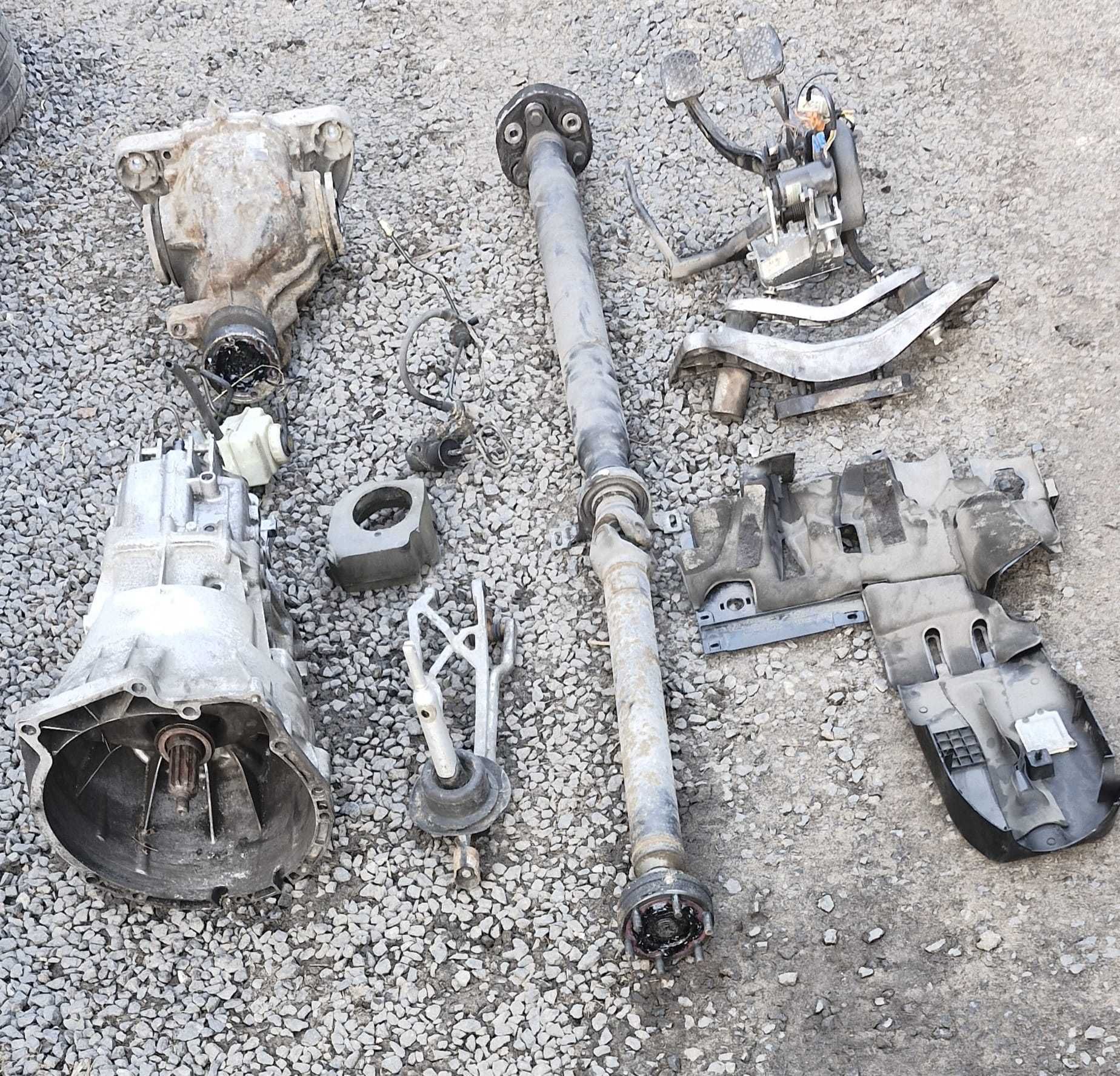 Swap przekładka skrzyni automatycznej GM na manual BMW e39 2.5d 3.0d