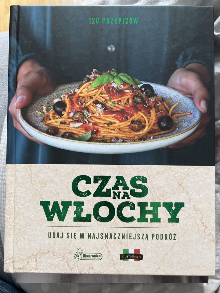 Książka kucharska Czas na Włochy 120 przepisów