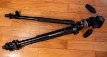 Tripé Manfrotto 190 XPROB + Cabeça tripé 804 RC2
