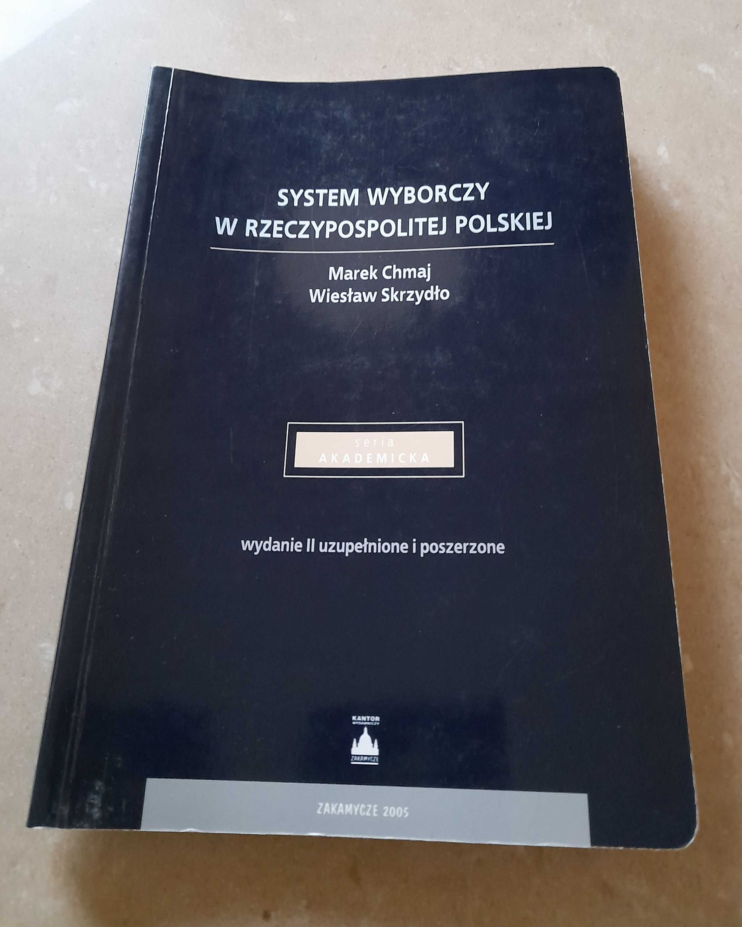 książka System wyborczy w Rzeczypospolitej Polskiej M. Chmaj