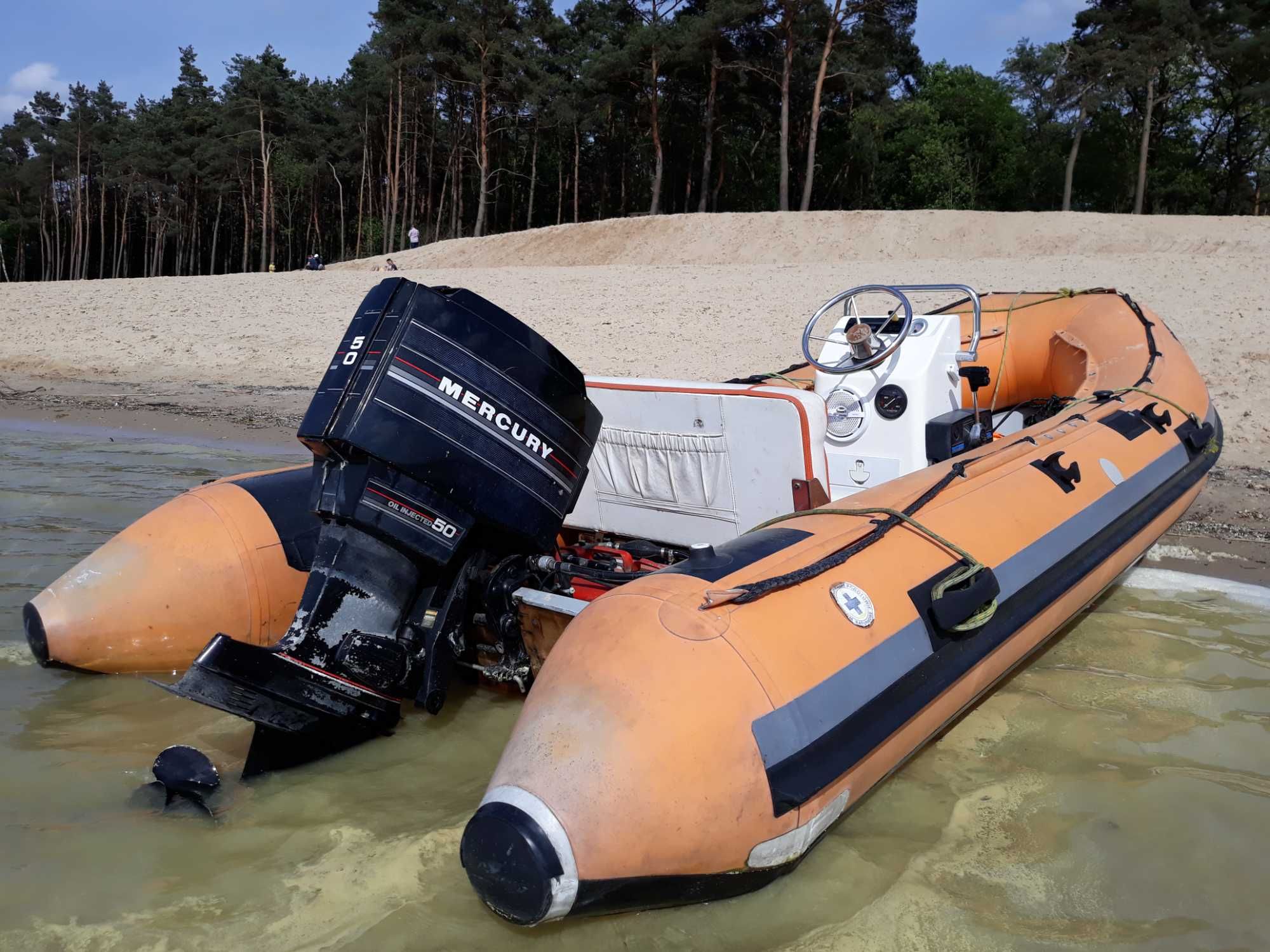 Ponton Motorówka RIB 50Km - Jezioro Nidzkie Bełdany Mikołajki Śniardwy