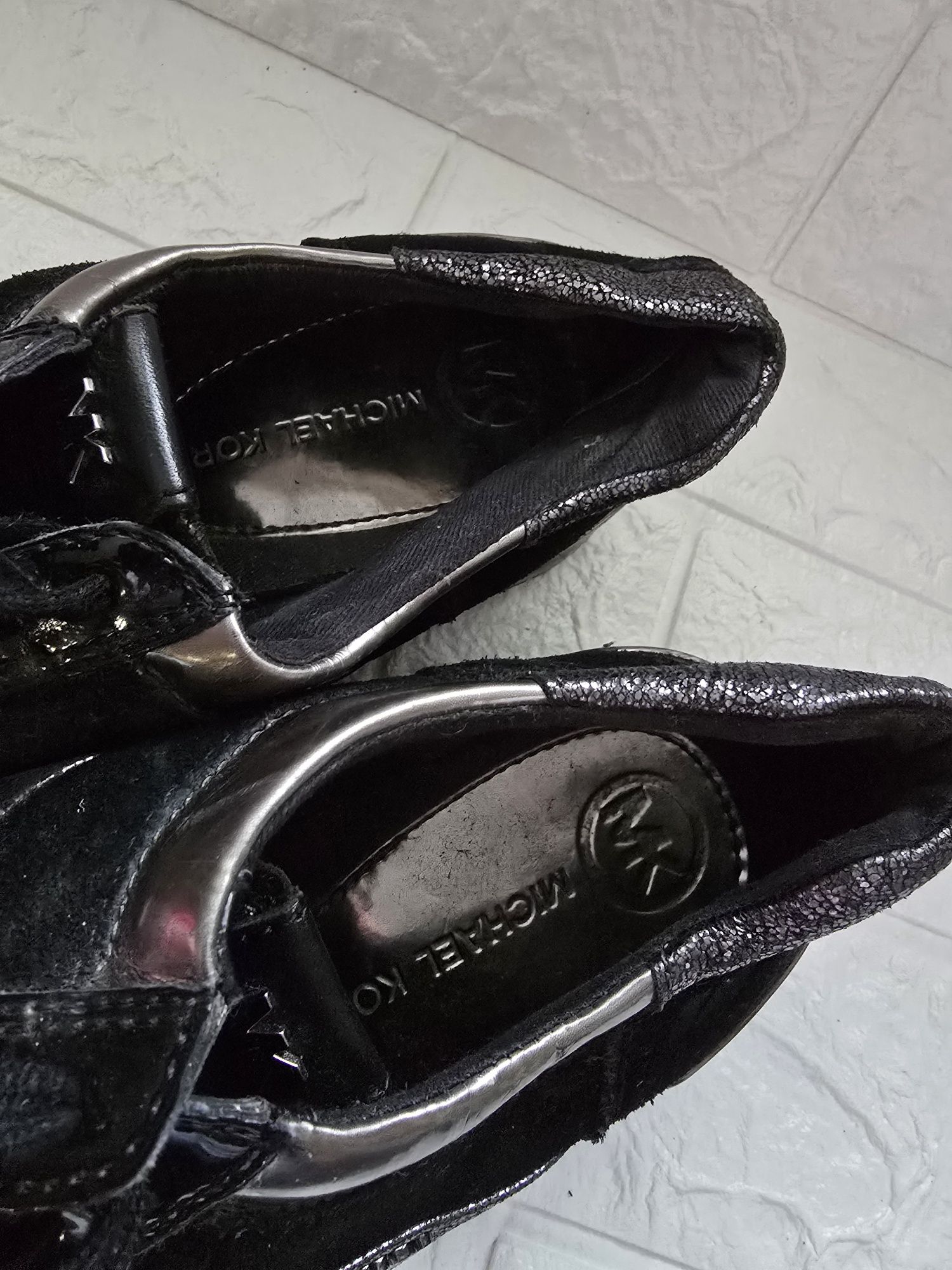 Michael Kors skórzane sneakersy r.37.5