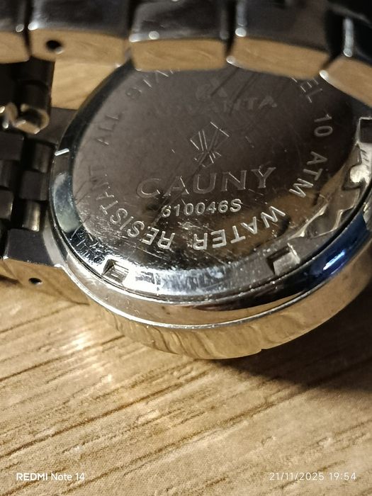 Cronógrafo Cauny Prima quartz