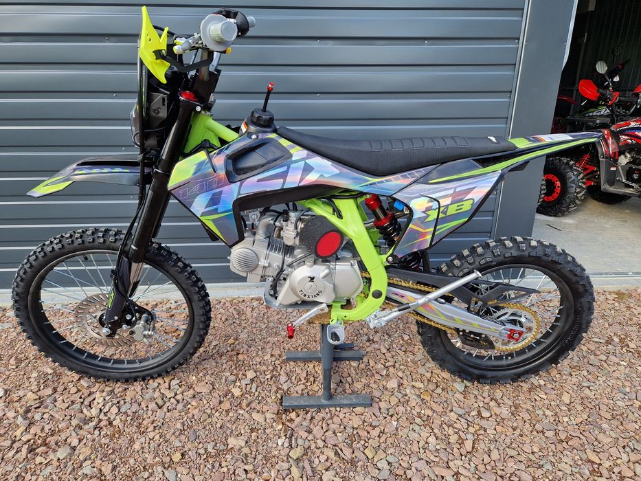 cross asix xb 67 140 cc  nie 125 cc 19/16 oraz inne