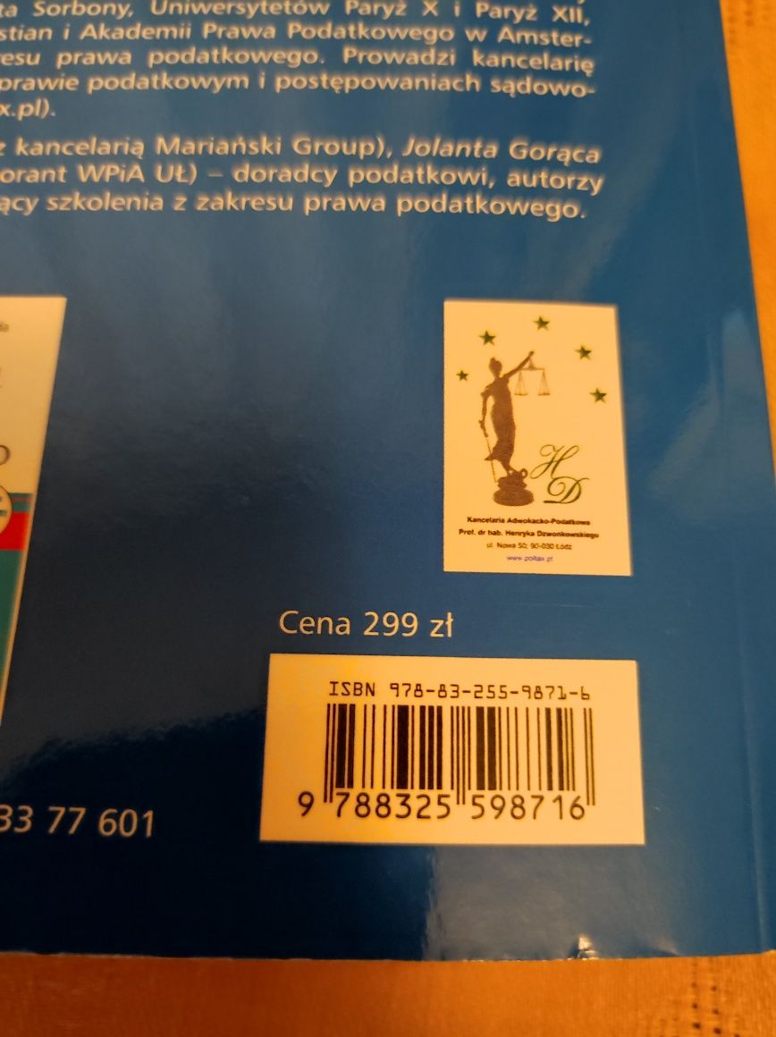 Egzamin na doradcę podatkowego książka