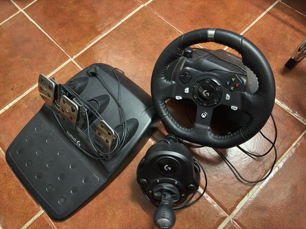 Volante Logitech G920 + Shifter