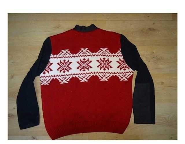 Gruby męski sweter marki River & Laker