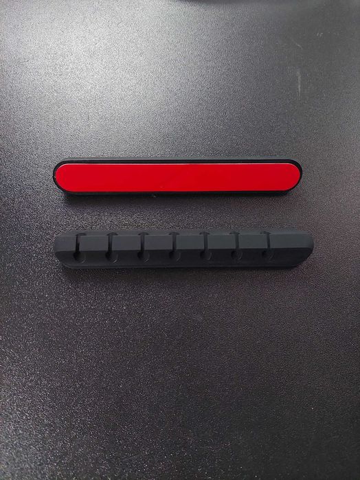 Organizador de cabos e abraçadeiras de cabo fecho Velcro. USB fones