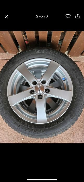Alufelgi Dezent  5x112 185/60r15 Michelin Audi,Seat,Skoda,Volkswagen