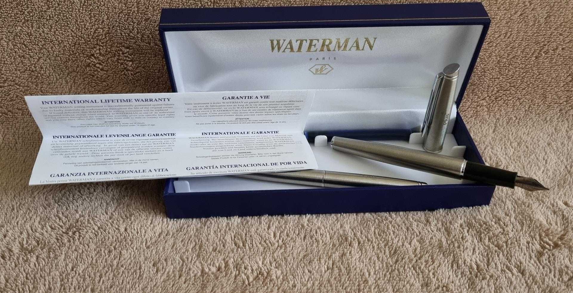 Waterman pióro + długopis z logo PlusGSM, NOWE !