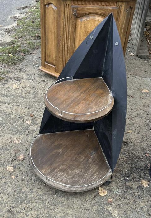 Barek narożny na kółkach