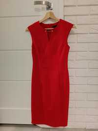 Stylowa sukienka czerwona Mohito 32