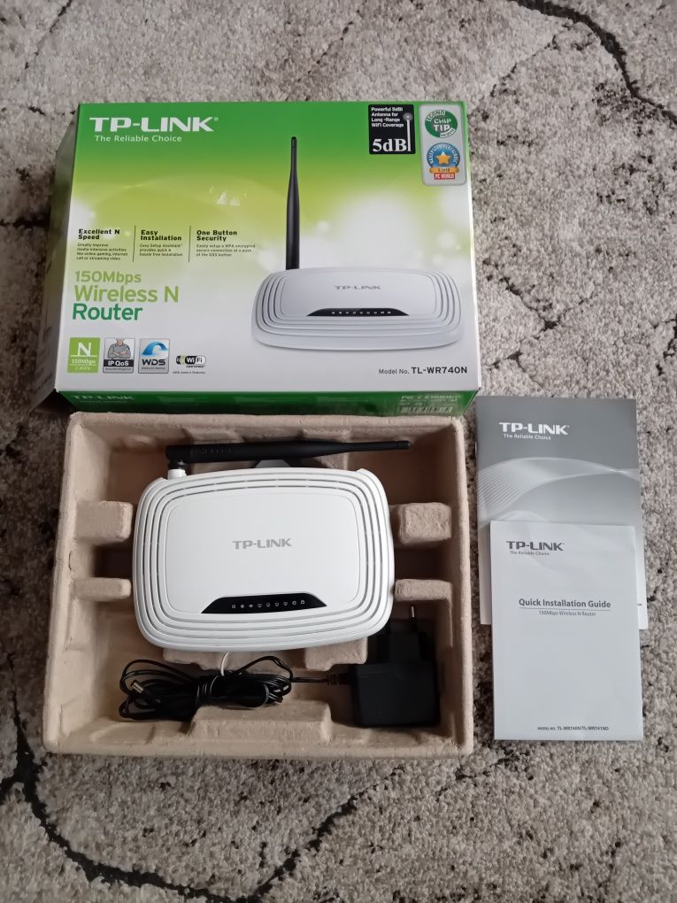 Router TP-LINK Model TL-WR740N