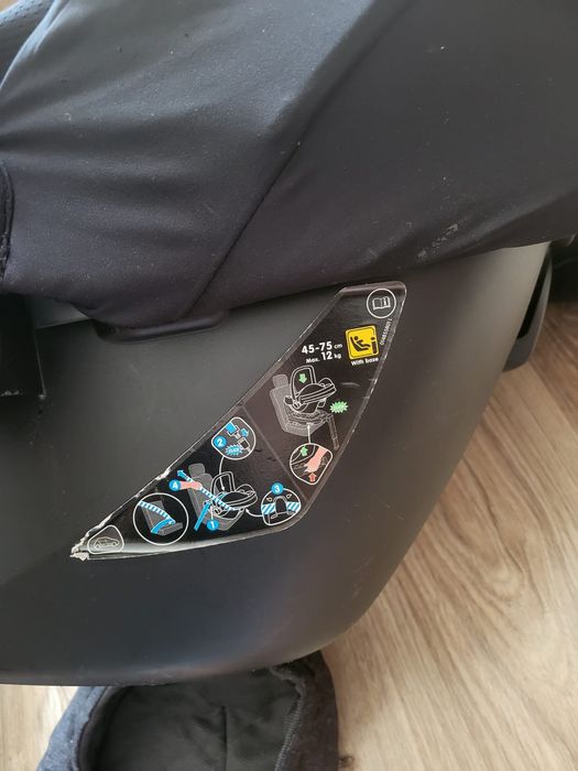 Fotelik maxi cosi baza śpiworek