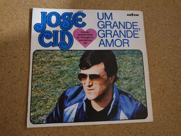 Single Vinil "José Cid - Um Grande, Grande Amor"