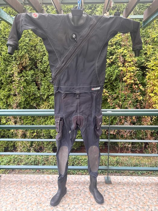 Suchy SANTI E.MOTION +SANTI FLEX190 + SEAC + kaptur SANTI + rękawiczki