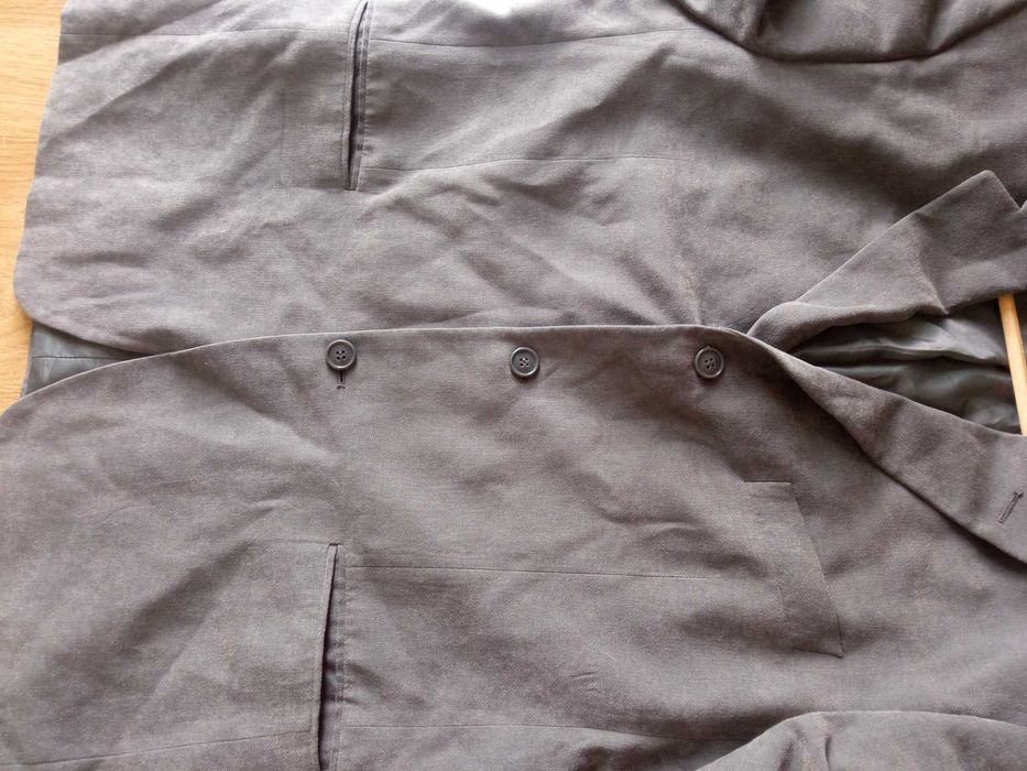 Męska szara marynarka Marks&Spencer chest 107 cm 54 XL
