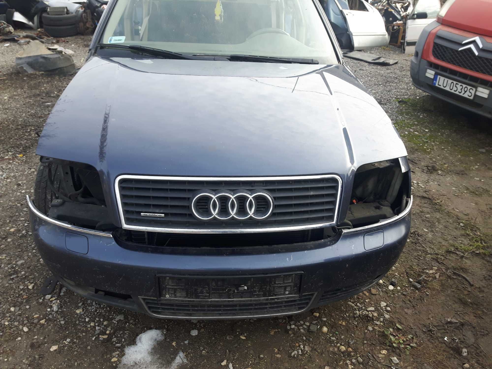 AUDI A6 c5 3,0 B automat 01 r Maska , LY5X silnik , skrzynia i inne