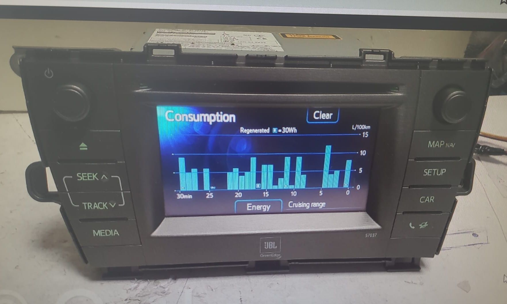 Toyota Prius (XW30) Radio/CD/DVD/GPS -JBL
